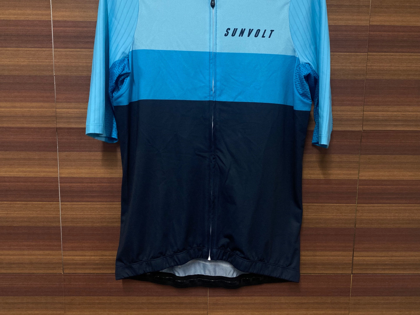 IS505 サンボルト SUNVOLT 半袖 サイクルジャージ ブルー XL