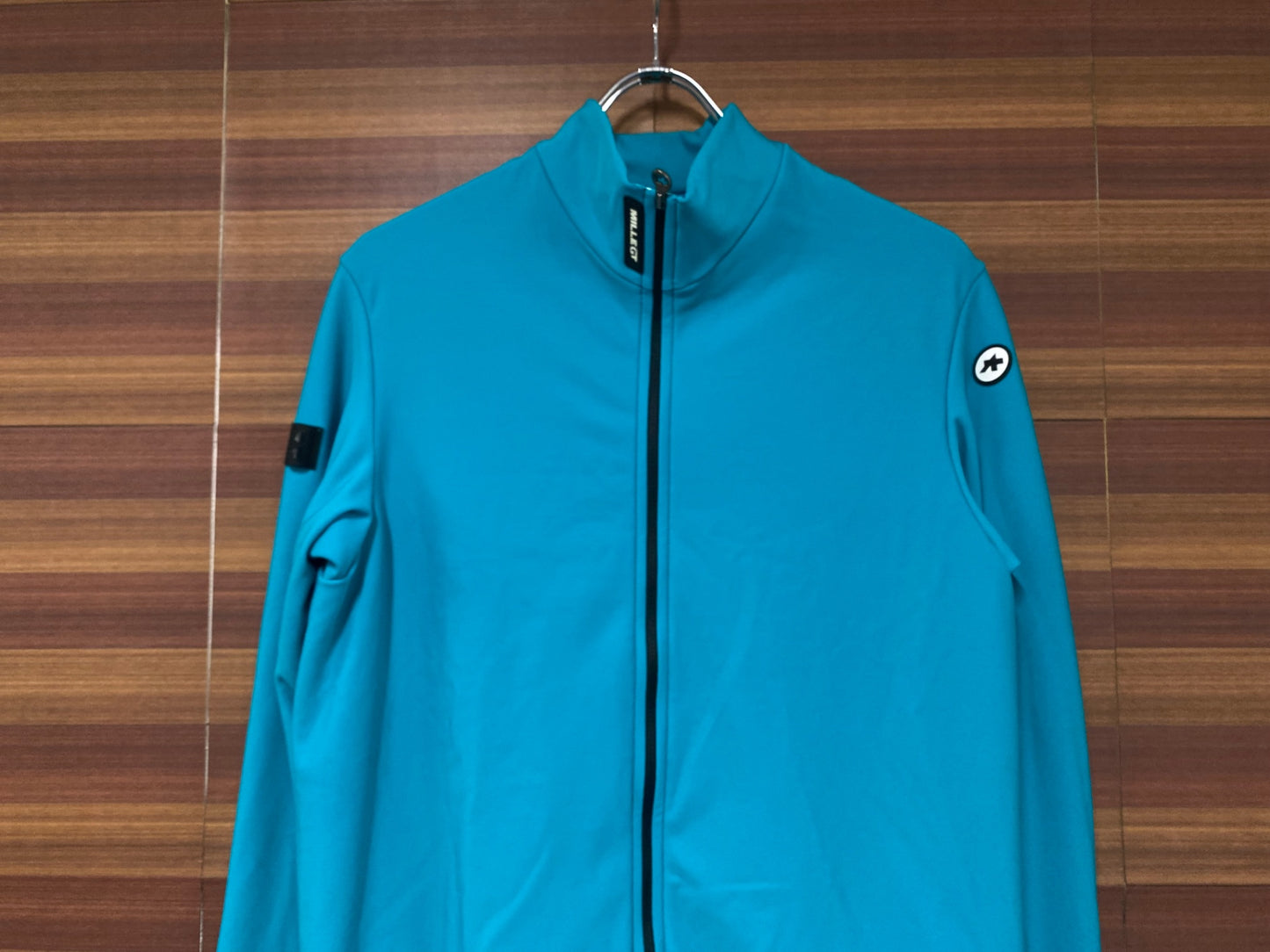 IK444 アソス assos MILLE GT SPRING FALL JERSEY C2 長袖サイクルジャージ 裏起毛 青 XLG