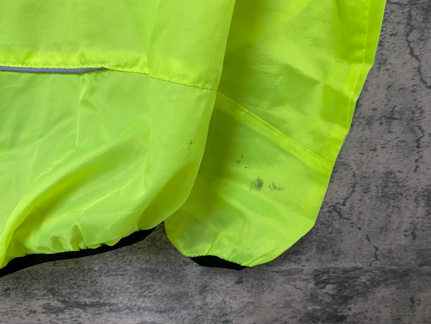 JC314 カステリ CASTELLI 長袖 ウィンドブレーカー 黄 S