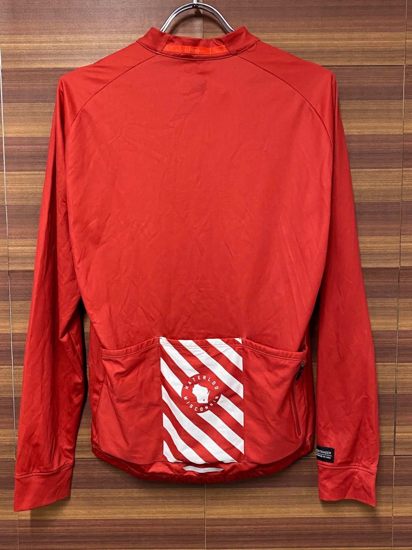 IT068 ボントレガー BONTRAGER 長袖 サイクルジャージ 赤 M