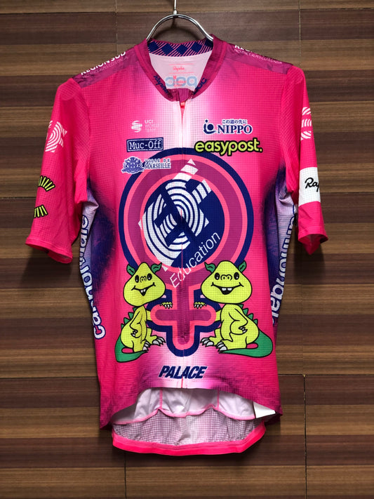 IM078 ラファ Rapha EF PRO TEAM FLYWEIGHT JERSEY 半袖サイクルジャージ ピンク M PALACE