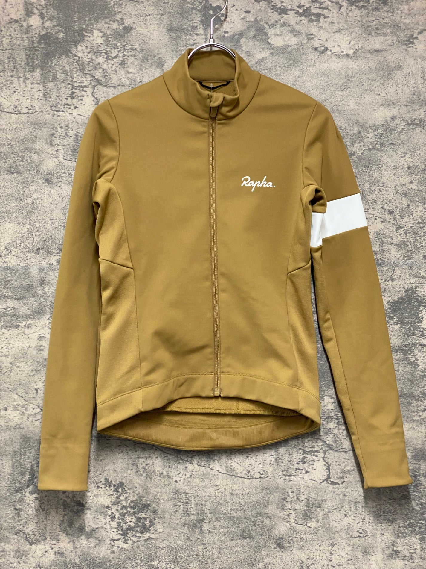 JC550 ラファ Rapha WOMEN'S CORE WINTER JACKET 長袖 サイクルジャケット カーキ レディース XS 裏起毛