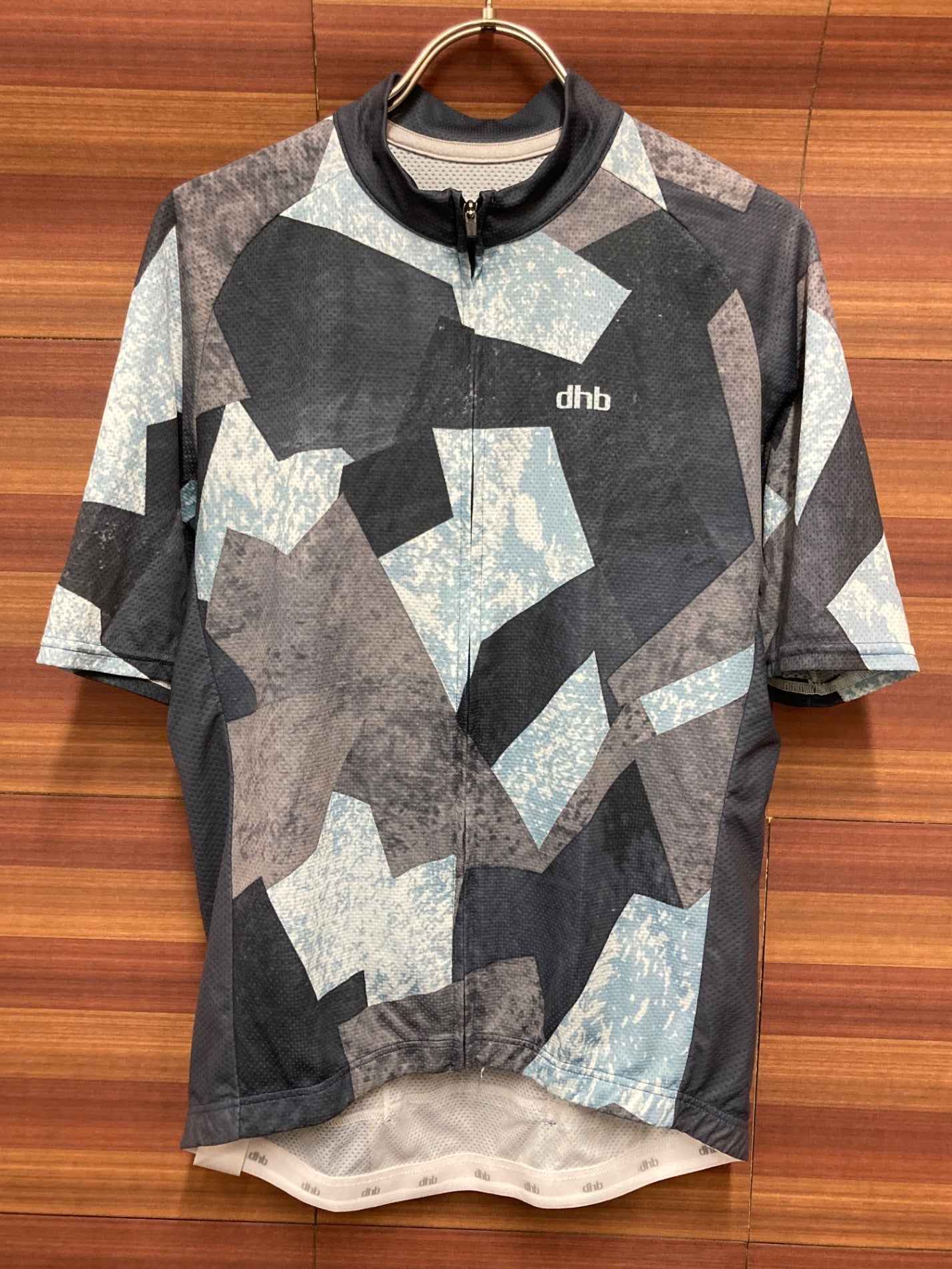 IU802 DHB 半袖 サイクルジャージ 青 Mサイズ