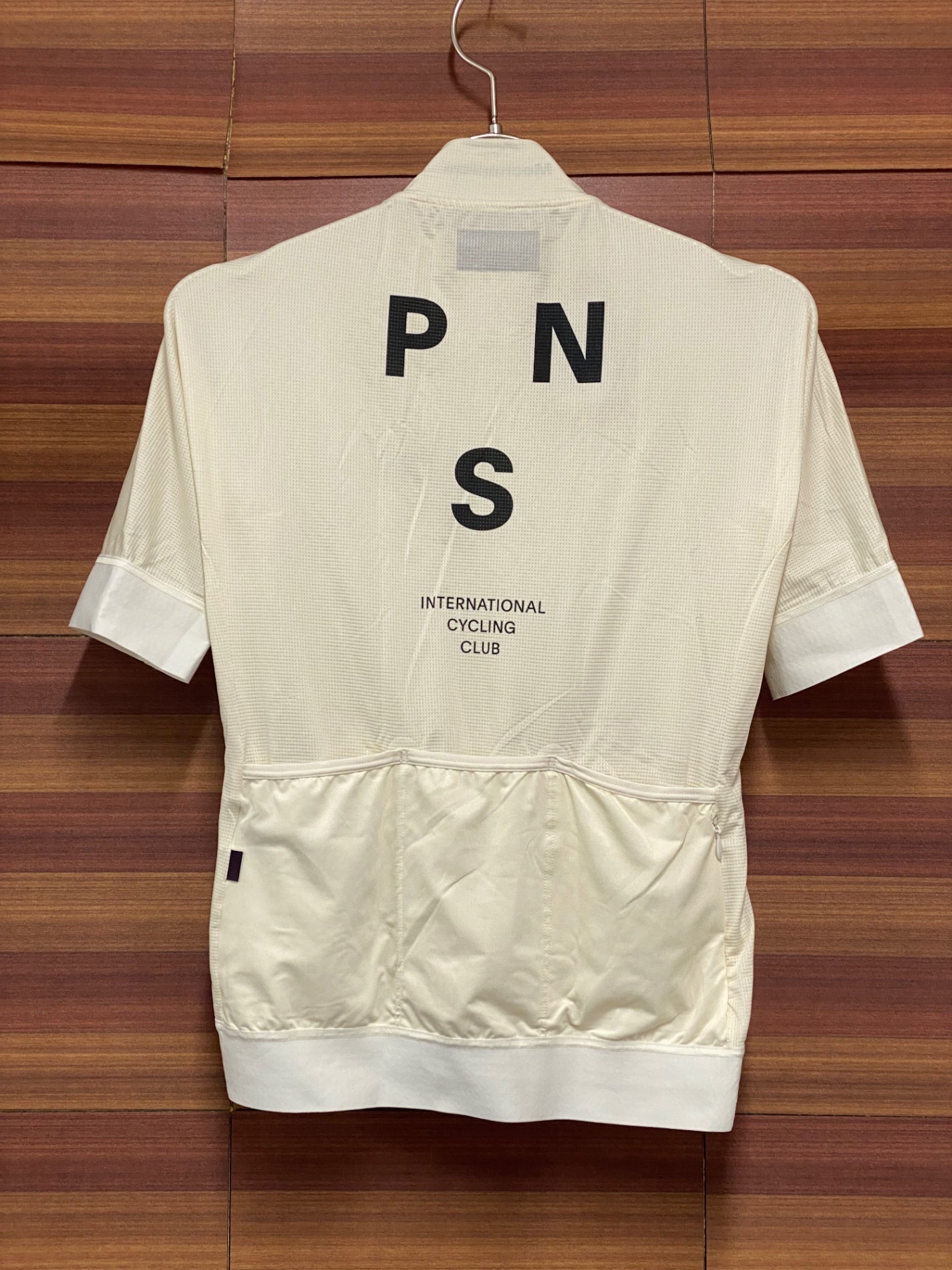 IV059 パスノーマルスタジオ PAS NORMAL STUDIOS Mechanism Jersey 半袖サイクルジャージ オフホワイト S