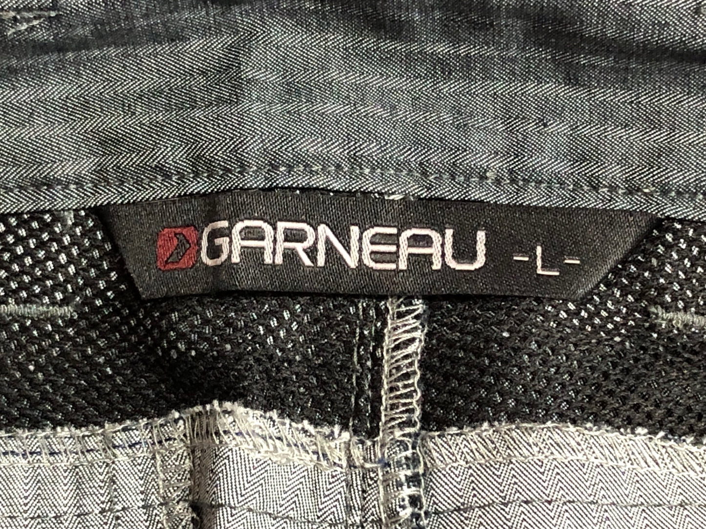 IJ526 ルイガノ LOUIS GARNEAU 七分丈 サイクルパンツ グレー L ストレッチ 未使用