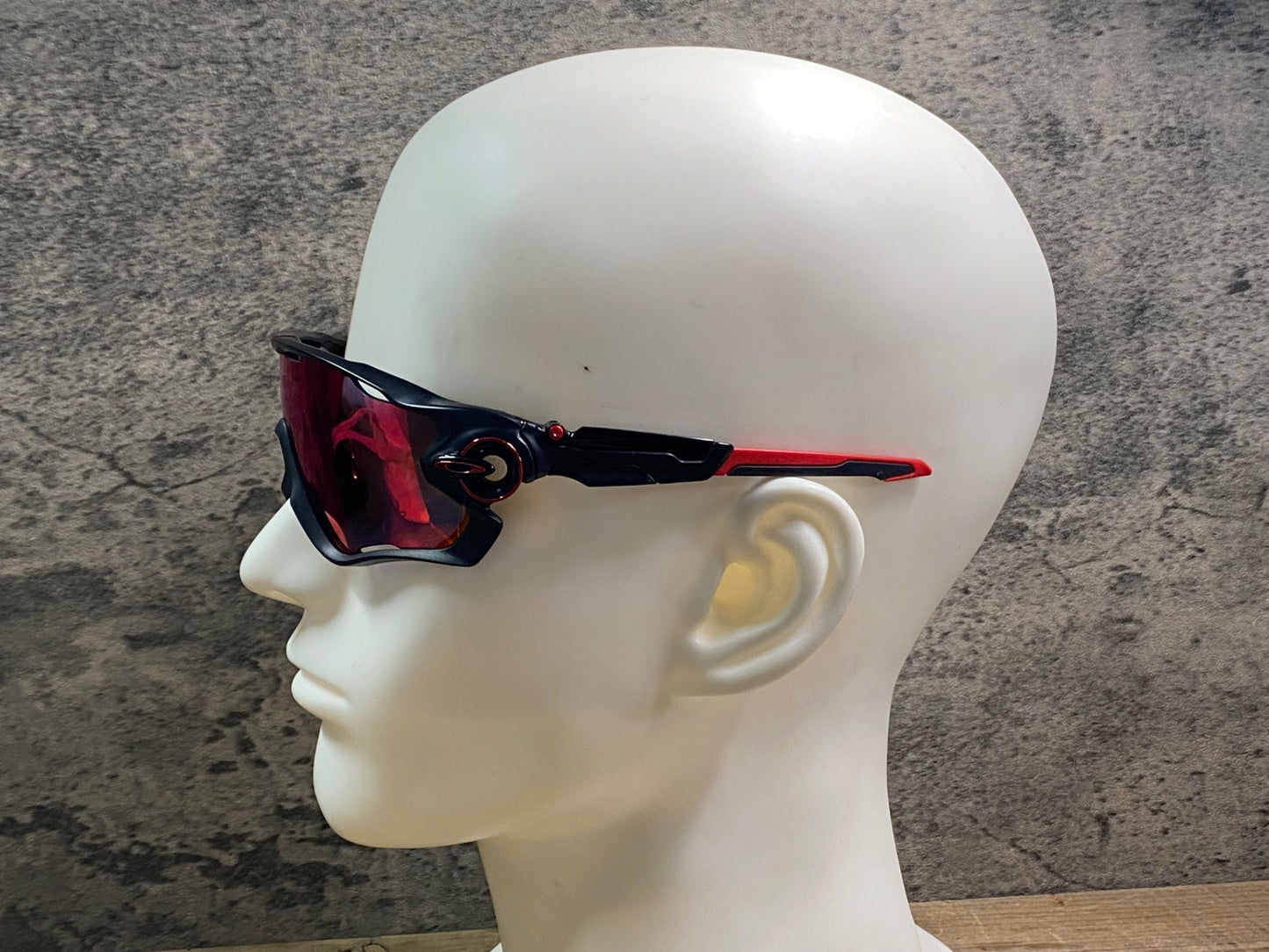 JA996 オークリー OAKLEY JAWBREAKER サングラス アイウェア 黒 赤 PRIZMレンズ ZERO製レンズ付属