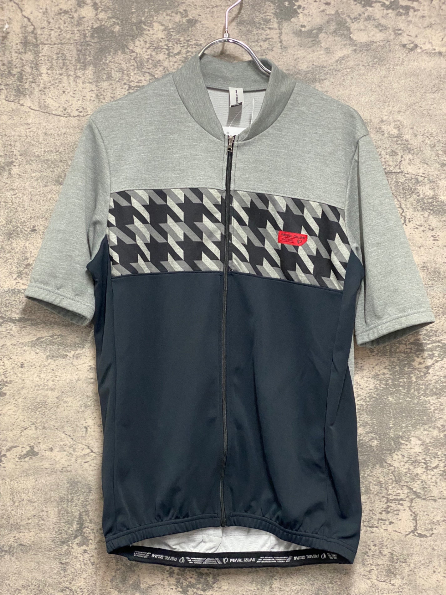 JA933 パールイズミ PEARL iZUMi 半袖 サイクルジャージ グレー 黒 XL
