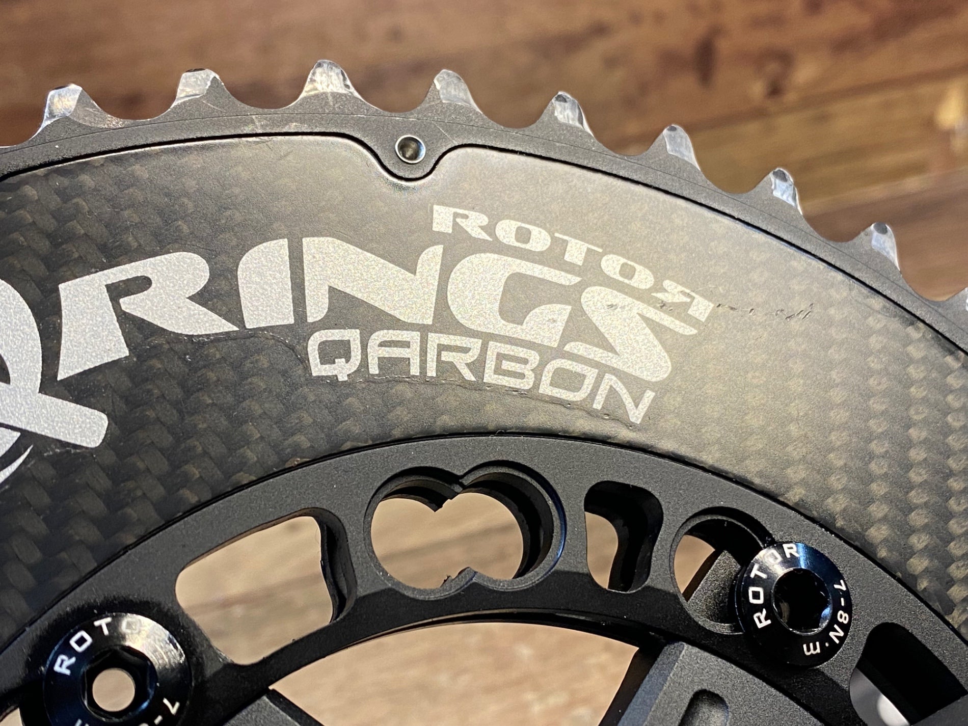 HZ125 ローター ROTOR Q RINGS Q CARBON 3D+ クランクセット 170mm 50/34T