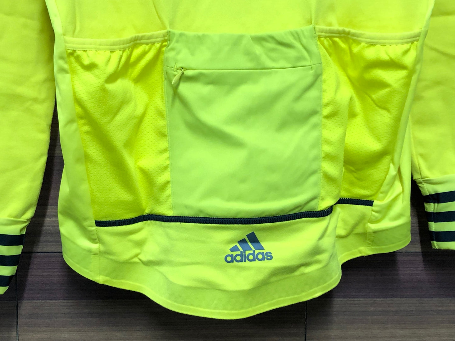 IT950 アディダス adidas 長袖 サイクルジャージ 黄 O 裏起毛