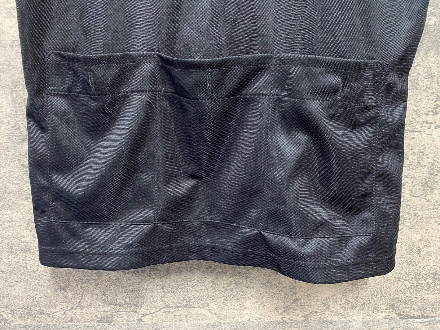 JC243 カペルミュール KAPELMUUR 半袖 サイクルジャージ 黒 M ハーフジップ