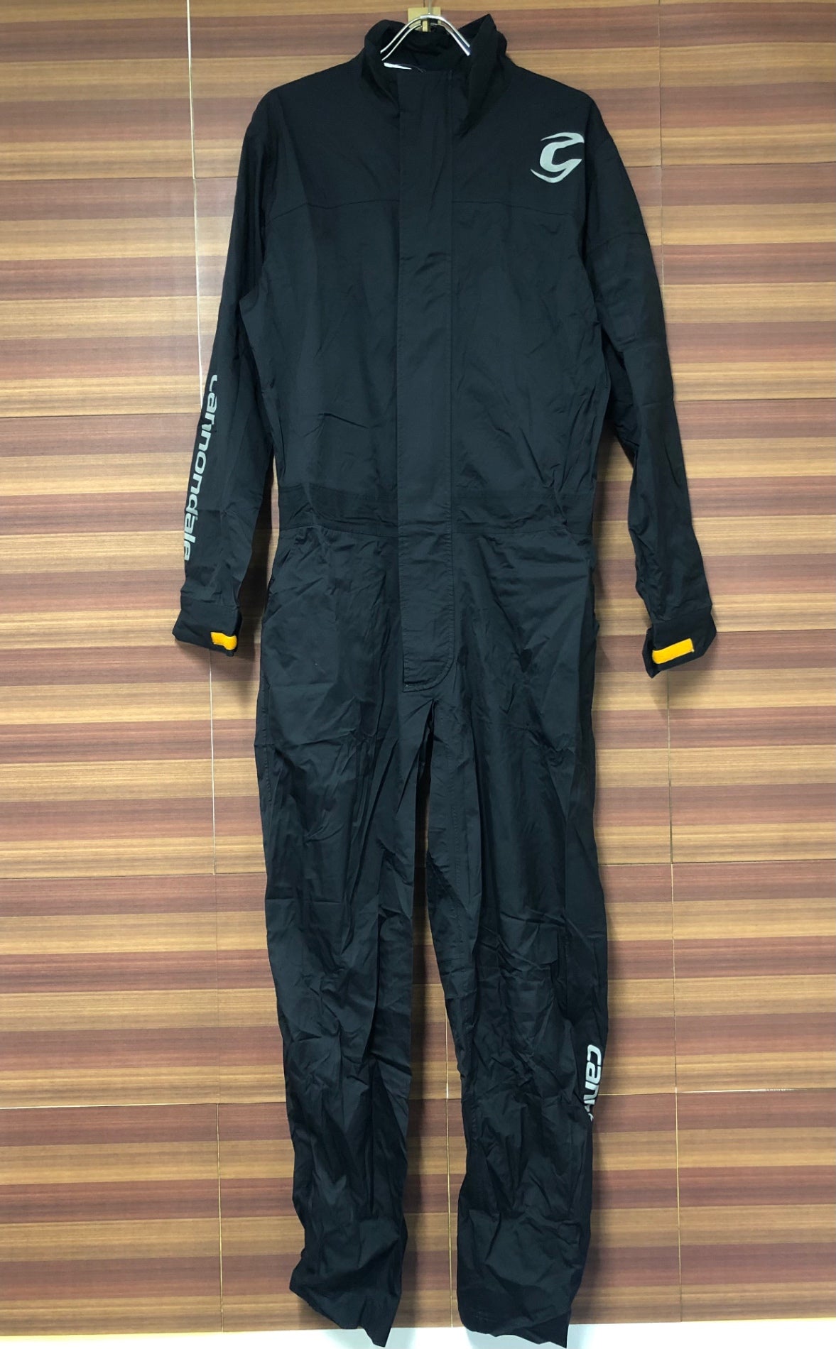 IM070 キャノンデール CANNONDALE レインウェア つなぎ 黒 L