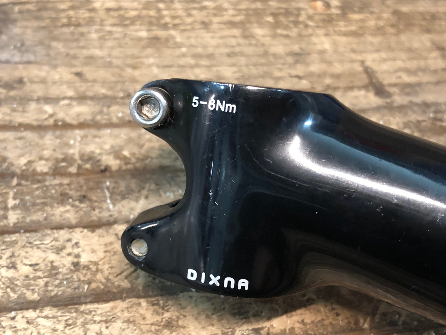 IS385 ディズナ DIXNA フォークステム アルミステム 黒 80mm Φ31.8 OS