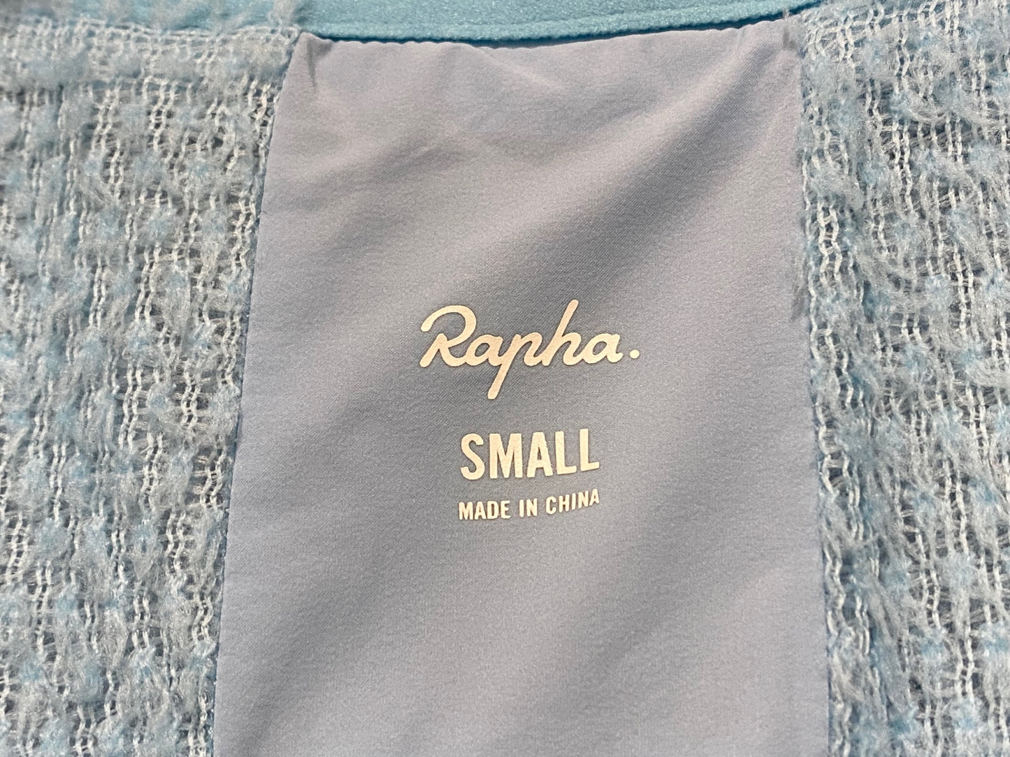 II576 ラファ Rapha SOUPLESSE INSULATED GILET サイクルベスト ジレ 水色 S