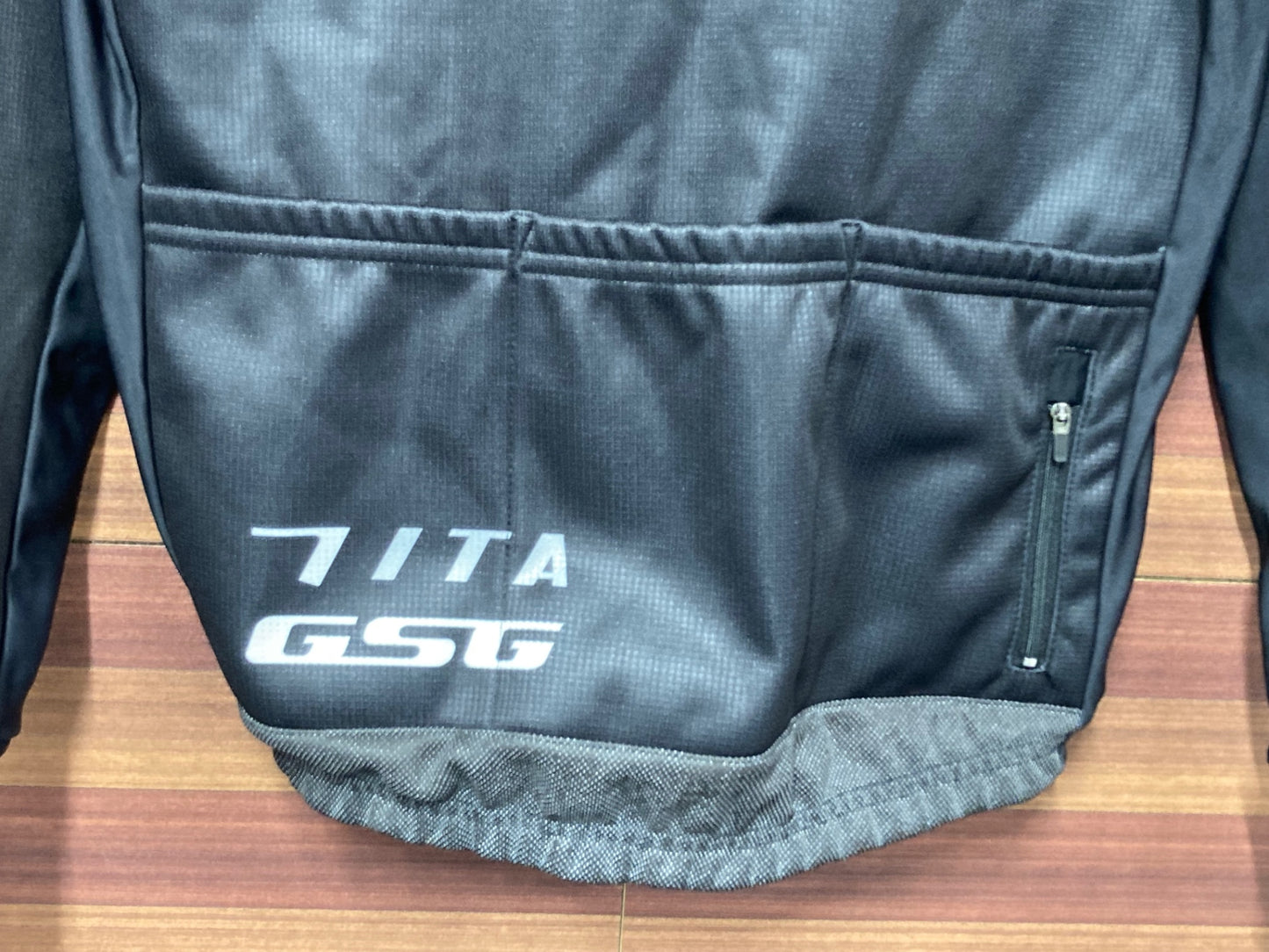 IN990 ジェッセージ GSG 7ITA サイクルジャケット 黒 M 裏起毛