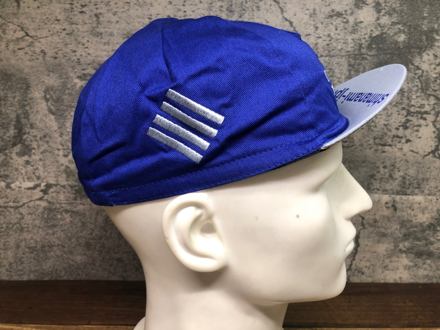 IT266 ラファ Rapha サイクルキャップ 青 グレー フリーサイズ shimanami-jpn