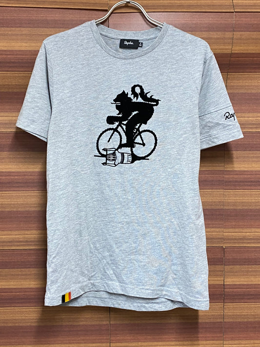 IU455 ラファ Rapha FLANDERS T-SHIRT 半袖 Tシャツ グレー S