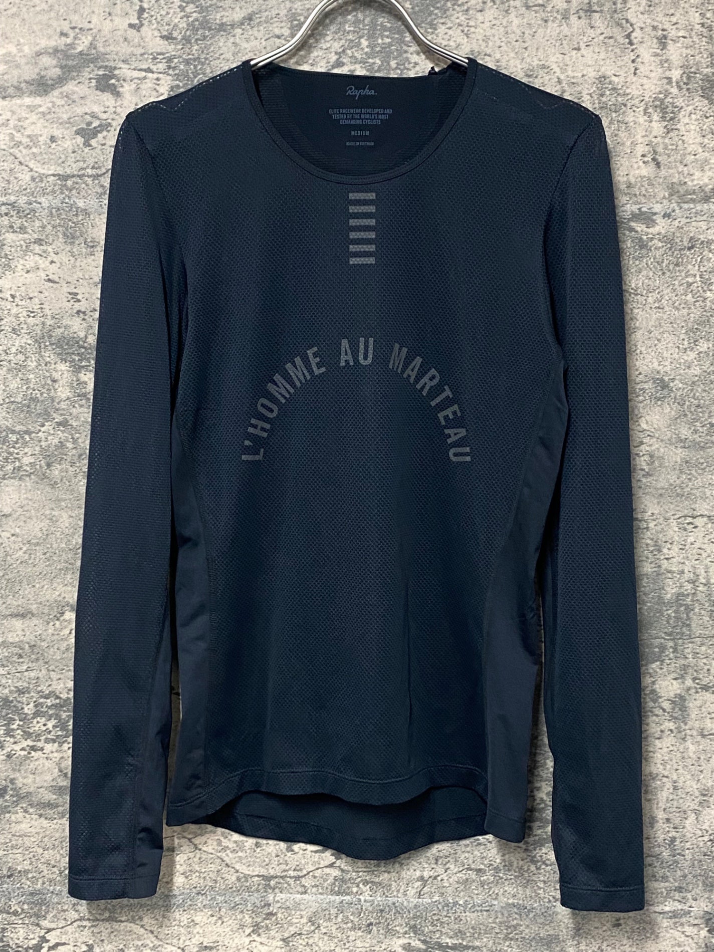 JC618 ラファ Rapha PRO TEAM BASE LAYER LONG SLEEVE 長袖 ベースレイヤー 黒 M