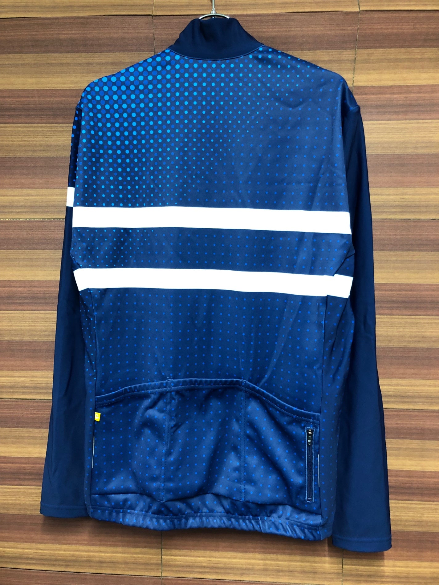 IP907 パールイズミ PEARL iZUMi 長袖 サイクルジャージ 紺 XL 裏起毛