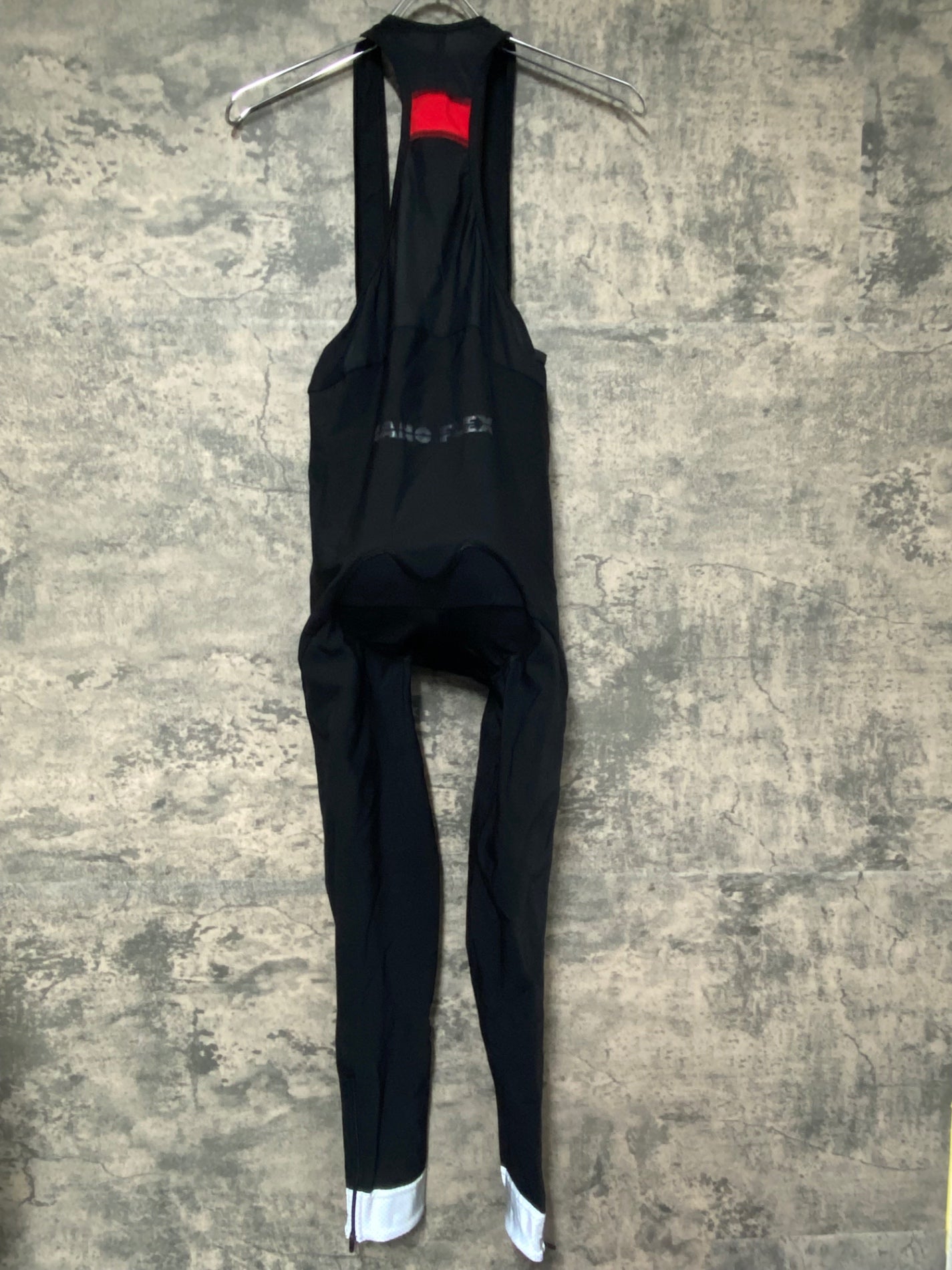 IZ058 カステリ CASTELLI ビブタイツ 黒 L 裏起毛 NANO FLEX