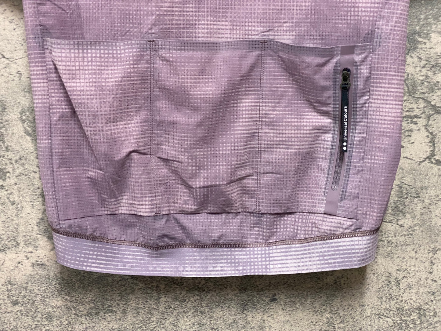 JC045 ユニバーサルカラーズ Universal Colours Chroma Grid 半袖 サイクルジャージ L