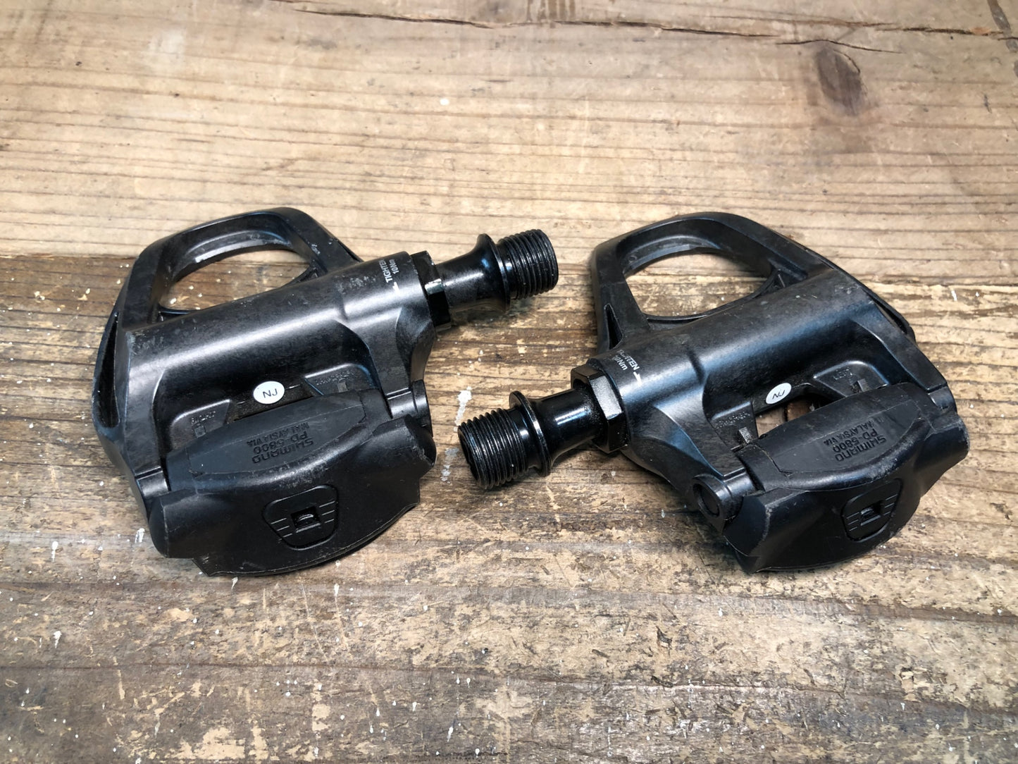 IY283 シマノ SHIMANO 105 PD-5800 ビンディングペダル 黒 SPD-SL