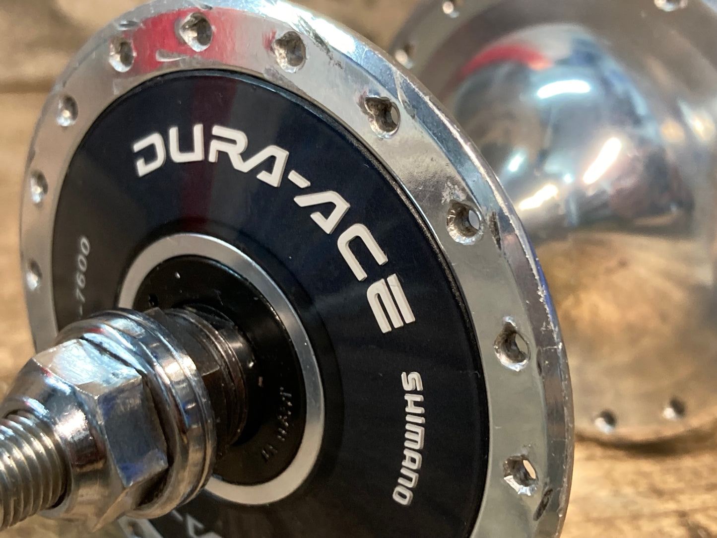 IS715 シマノ SHIMANO デュラエース DURA-ACE HB-7600 フロントハブ 36H ピスト 競輪 NJS