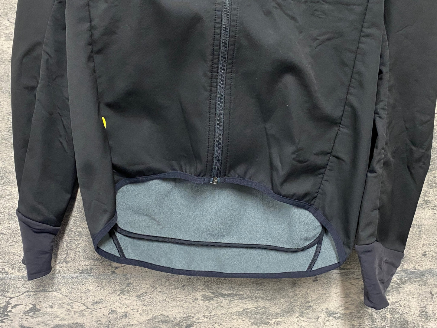 IY489 マヴィック MAVIC 長袖 サイクルジャケット 裏起毛 黒 Lサイズ