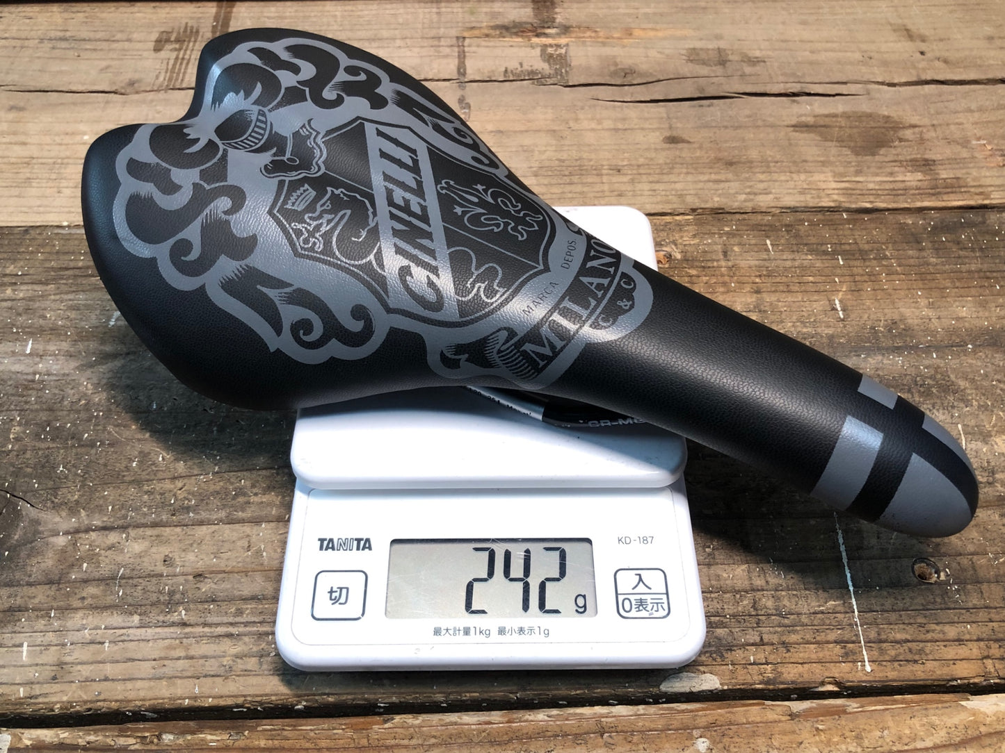 IQ412 チネリ CINELLI スカット SCATTO SADDLE サドル クロモリレール 黒