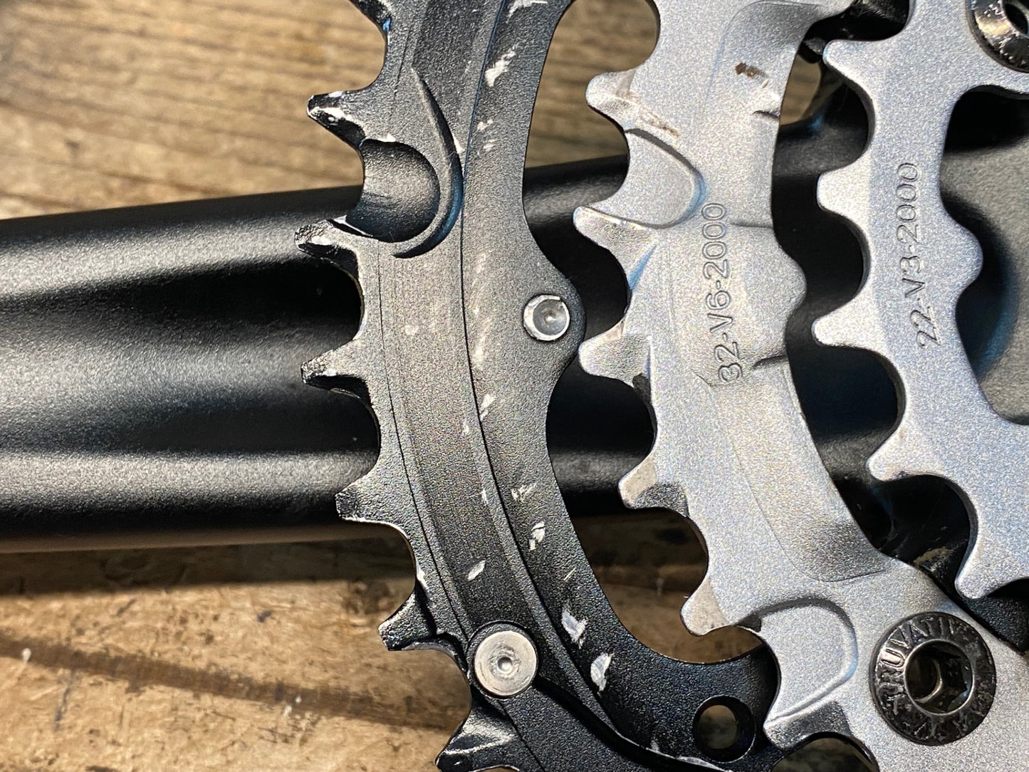 HT575 トルバティブ TRUVATIV FIREX クランクセット 44-32-22T 170mm オクタリンク