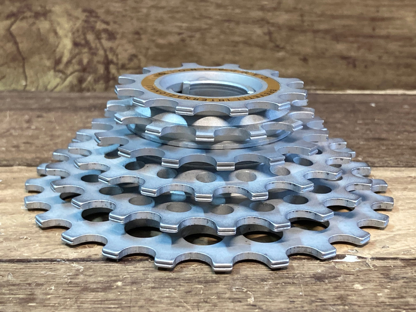 IL958 カンパニョーロ Campagnolo スーパーレコード SUPER RECORD 金冠 ボスフリー 12-24T 6S BSCネジ