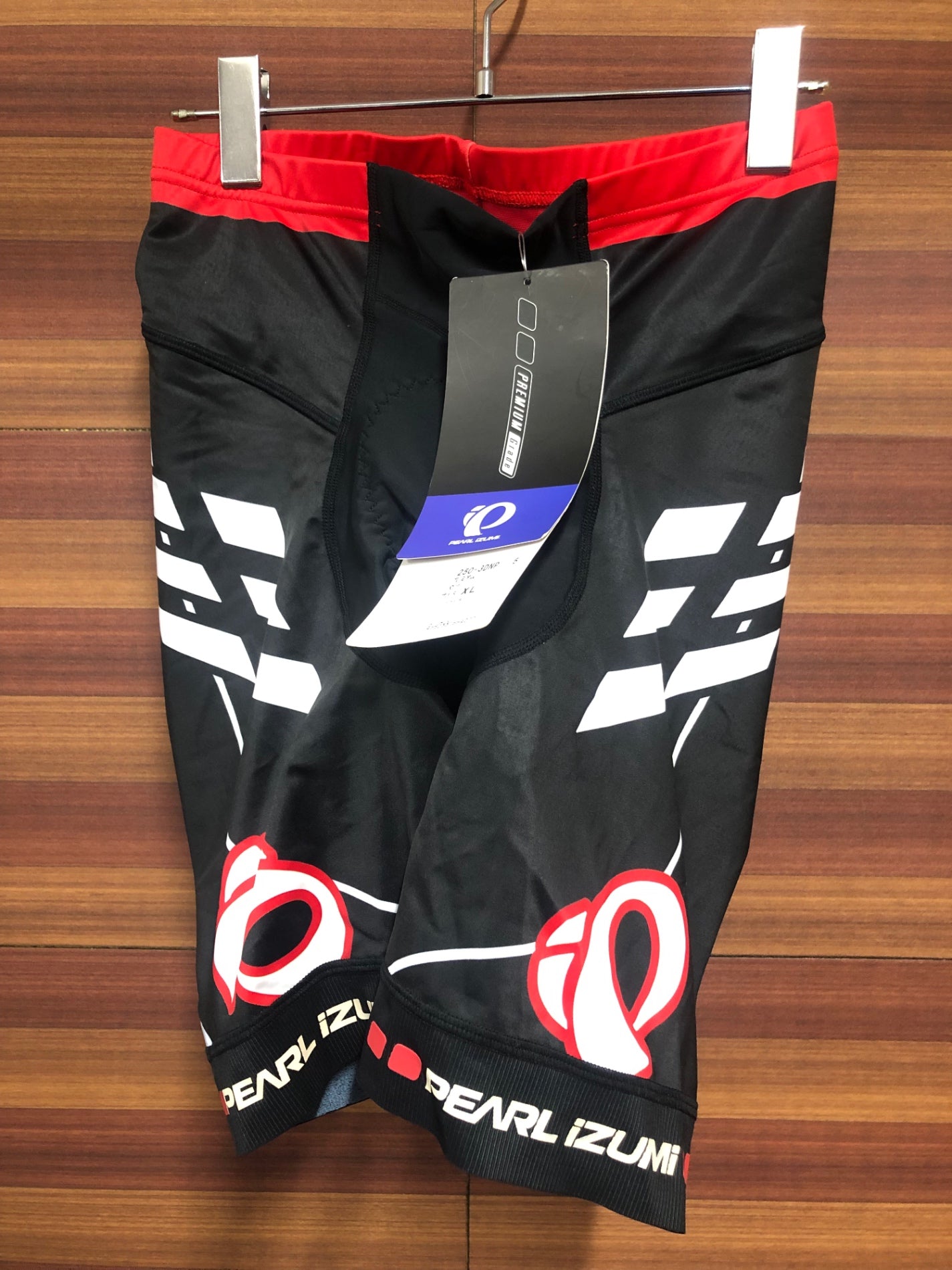 IN104 パールイズミ PEARL iZUMi レーサーパンツ XL 黒赤白