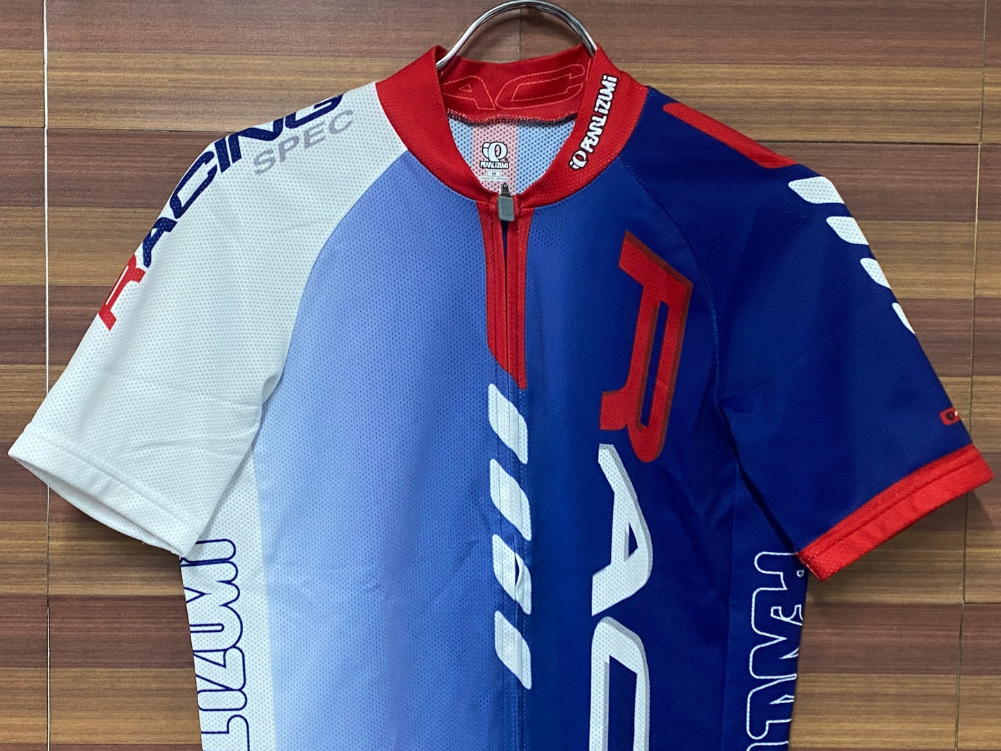 IQ942 パールイズミ PEARL iZUMi 半袖サイクルジャージ M 青白