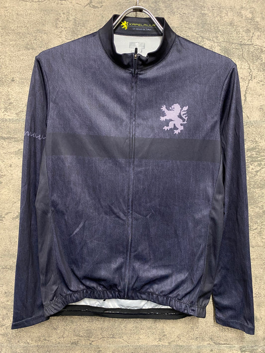 JC783 カペルミュール KAPELMUUR 長袖 サイクルジャージ グレー L