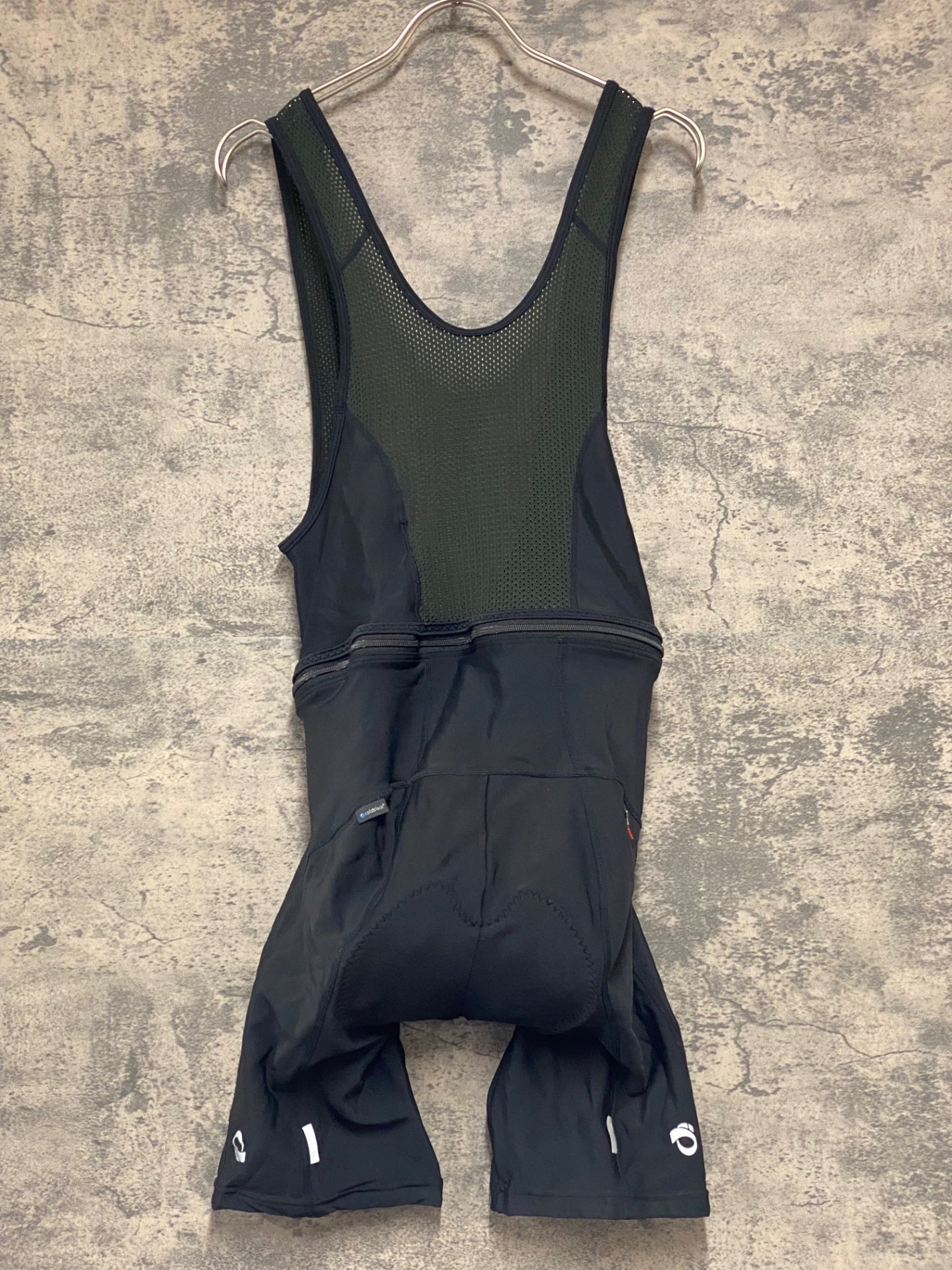 IZ518 パールイズミ PEARL iZUMi ビブショーツ ビブ着脱式 XL 黒 股部傷み