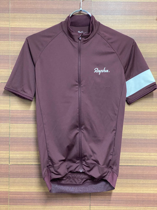 HT778 ラファ Rapha コアジャージ CORE JERSEY 半袖 バーガンディ XS