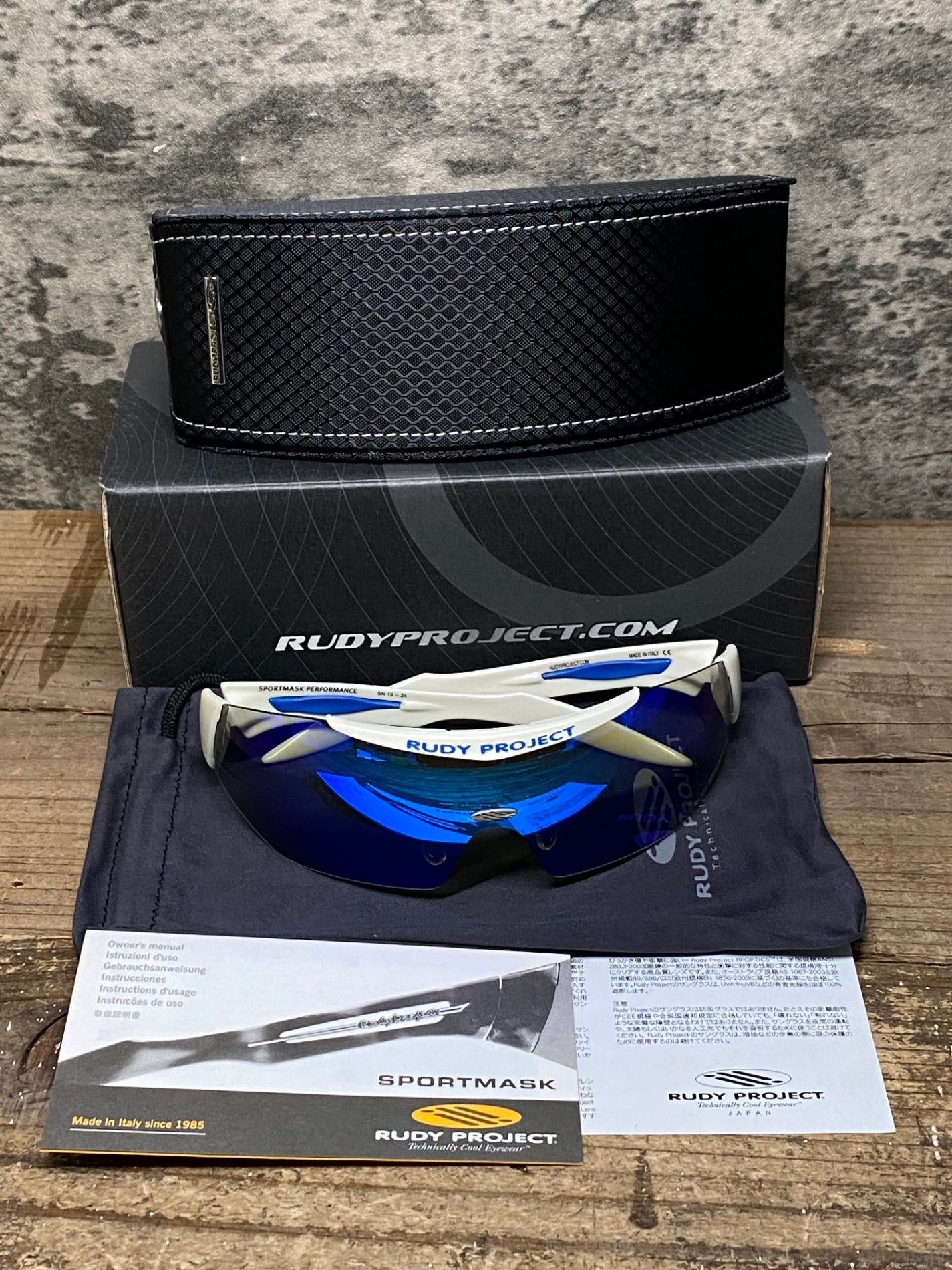 IZ591 ルディプロジェクト RUDY PROJECT SPORTMASK アイウェア サングラス 白