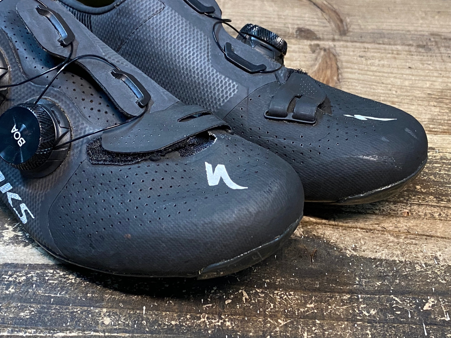 IY401 スペシャライズド SPECIALIZED エスワークス S-WORKS 7 RD ビンディングシューズ 黒 EU36