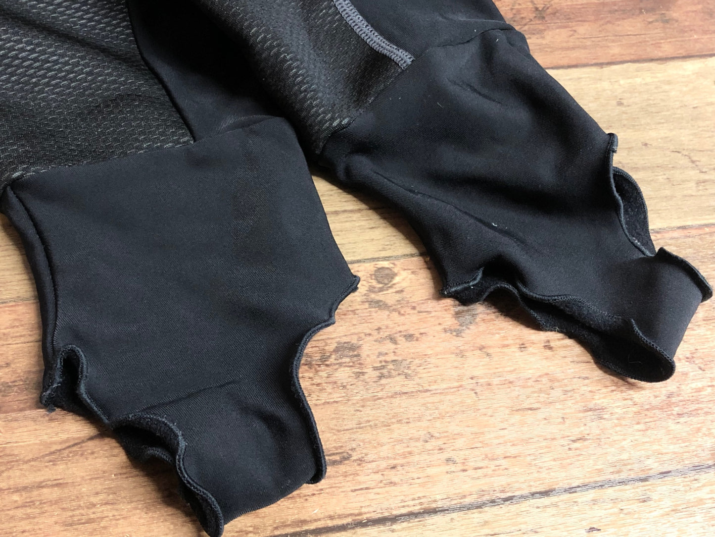 IQ341 パールイズミ PEARL iZUMi レーサータイツ 黒 L 3D NEO PLUS 裏起毛 ほつれあり