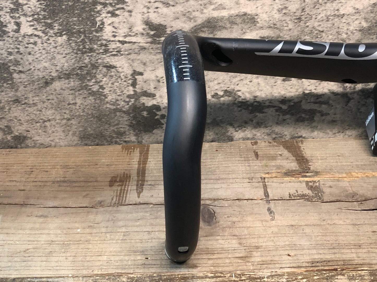 IV347 ヴィジョン VISION メトロン METRON 5D ACR DISC INTEGRATED AERO BAR BIANCHI フルカーボン 一体型ハンドル エンドC-C420mm 130mm