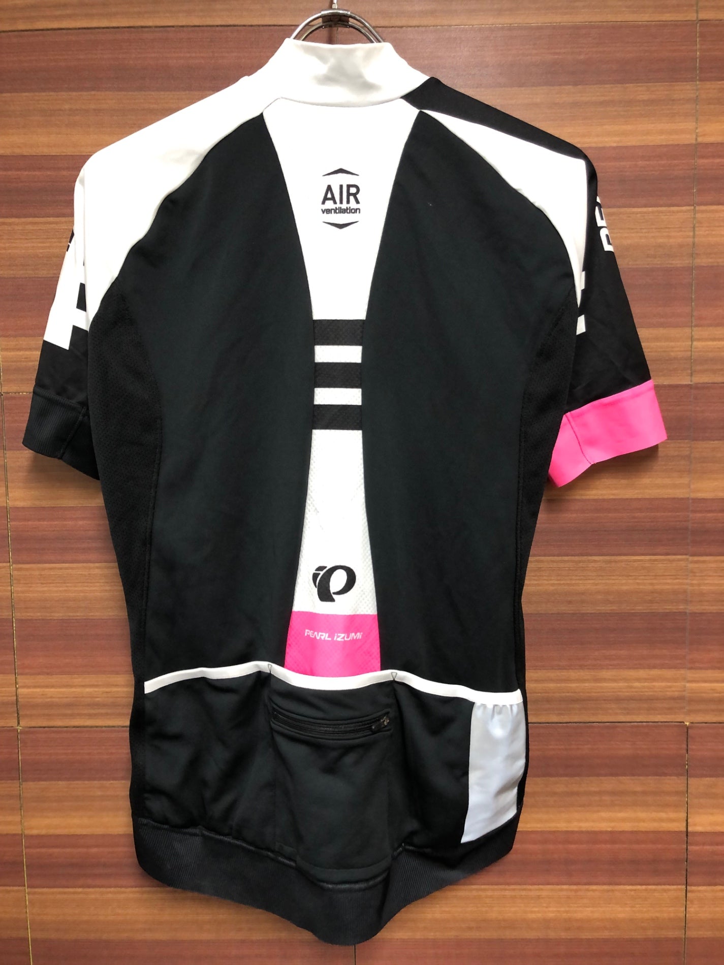 IL198 パールイズミ PEARLiZUMi 半袖 サイクルジャージ 黒白 L