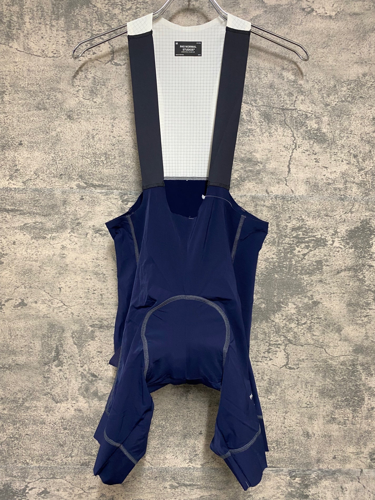 JC398 パスノーマルスタジオ Pas Normal Studios | Men's Escapism Light Bibs ビブショーツ ナイトブルー M