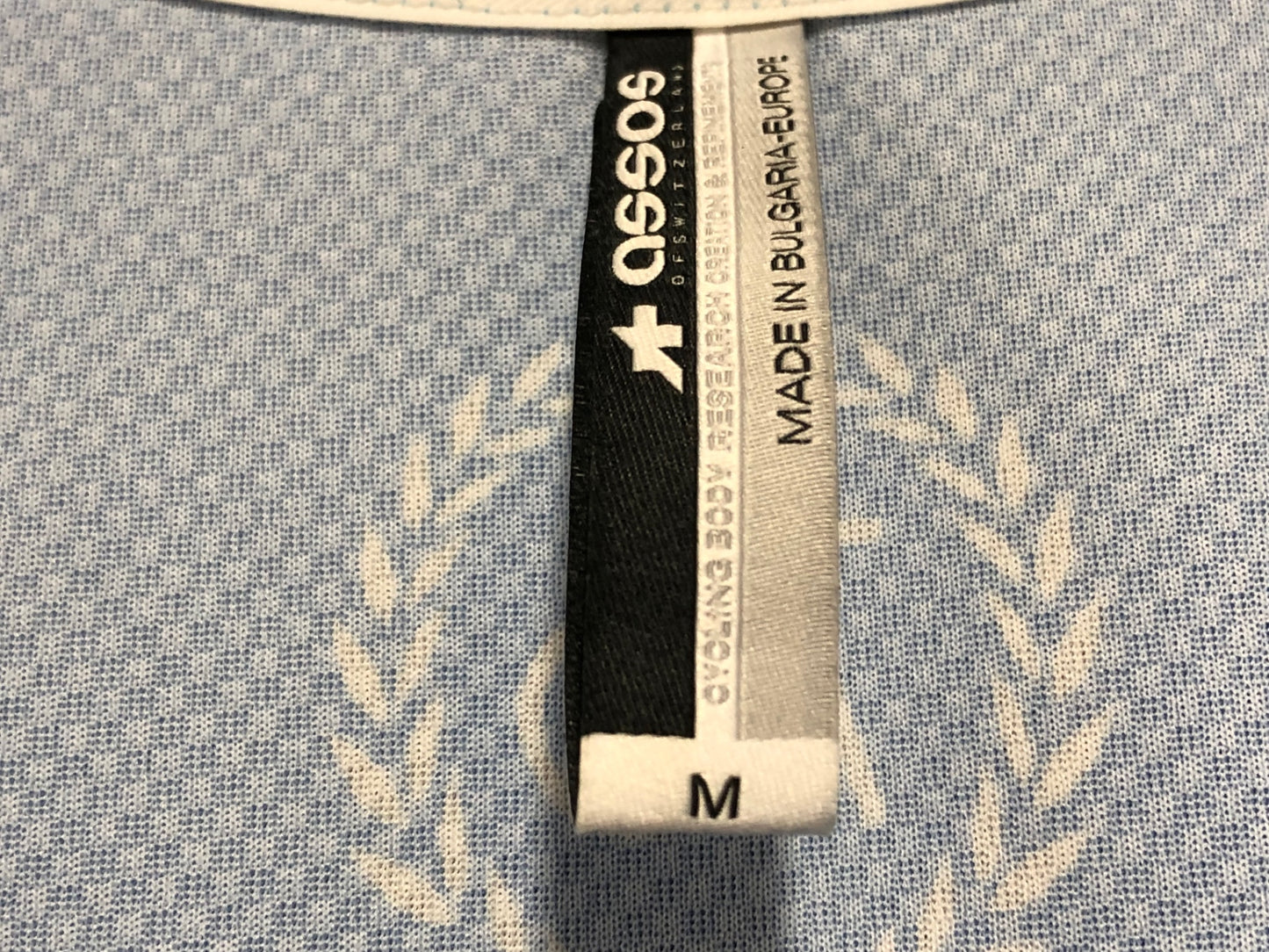 IL975 アソス assos ForToni short sleeve jersey 半袖サイクルジャージ 水色 M