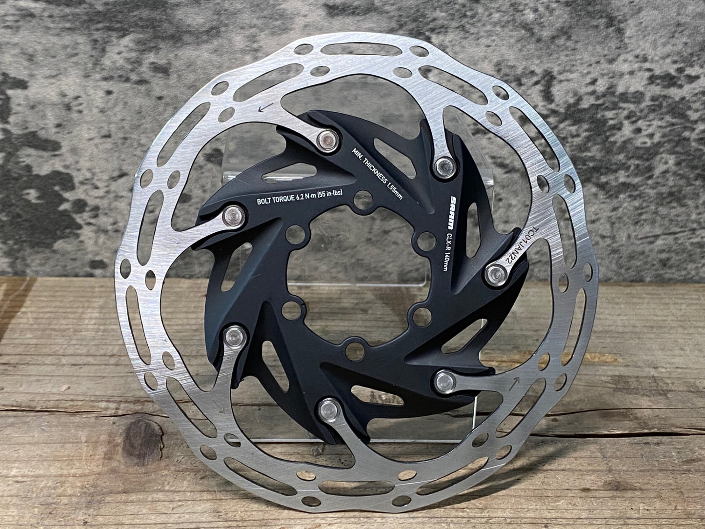 IT098 スラム SRAM Centerline XR ディスク ブレーキローター 140Φ 6H