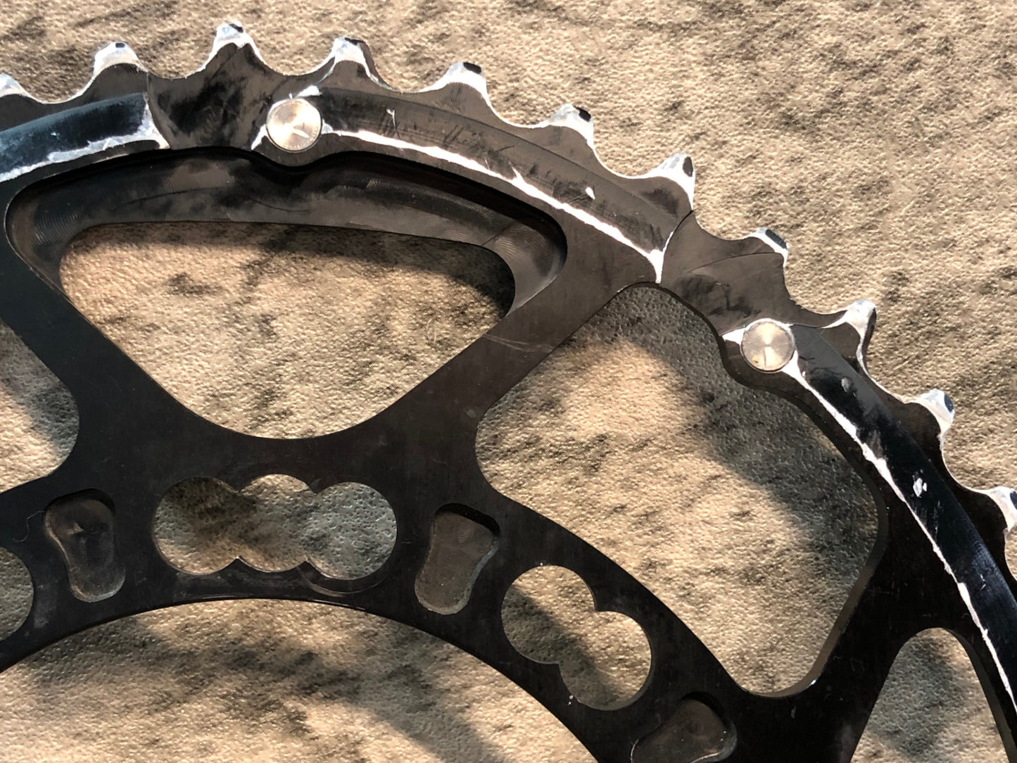 IP878 ローター ROTOR Q-RINGS チェーンリング 50/36T 110BCD 5アーム