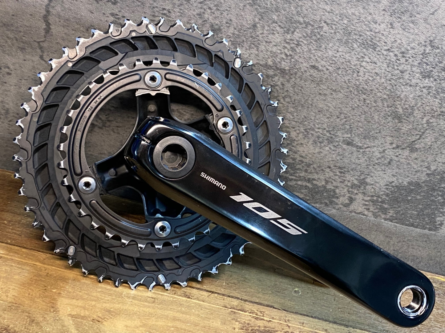 IX324 シマノ SHIMANO 105 FC-R7100 クランクセット 50/34T 170mm ※ボルト欠品