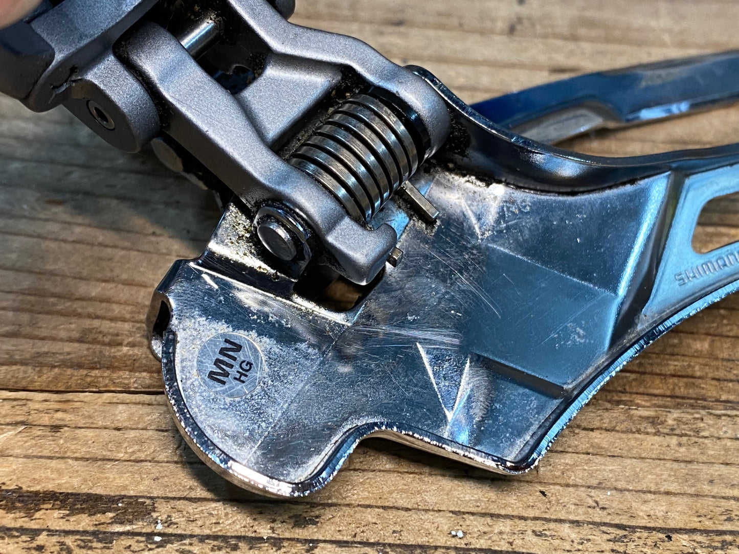 IY652 シマノ SHIMANO アルテグラ ULTEGRA FD-6703 フロントディレイラー バンドΦ31.8 3s