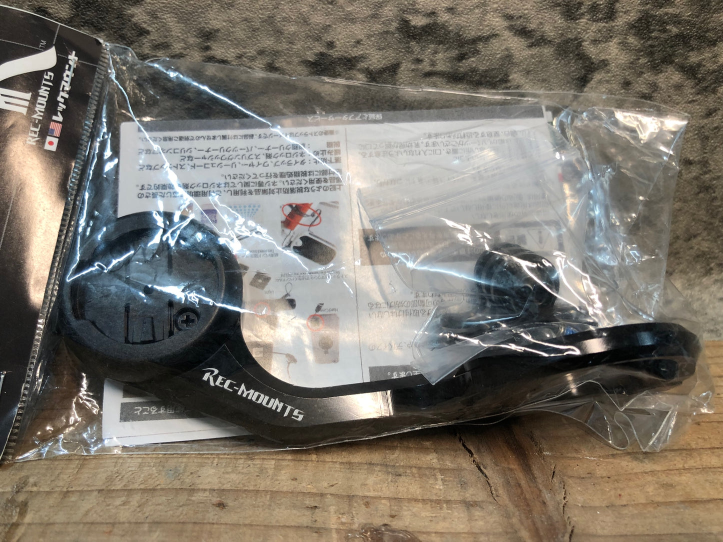 IR683 レックマウント REC-MOUNTS 片持 サイコンマウント Φ31.8 GARMIN/GoPro