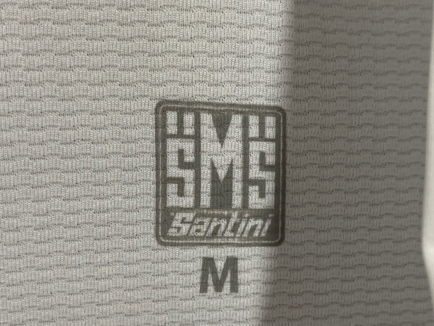 JD137 サンティーニ Santini 半袖サイクルジャージ 白 M TREK Segafredo 2022