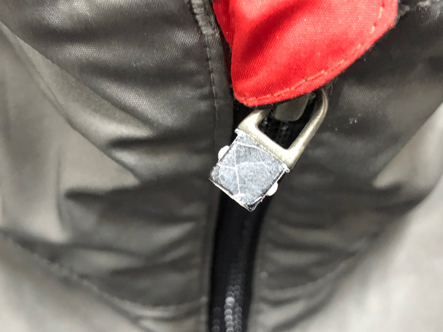 IS956 POLO SPORT 長袖 ウィンドブレイカー グレー 黒 S ※プリント割れ