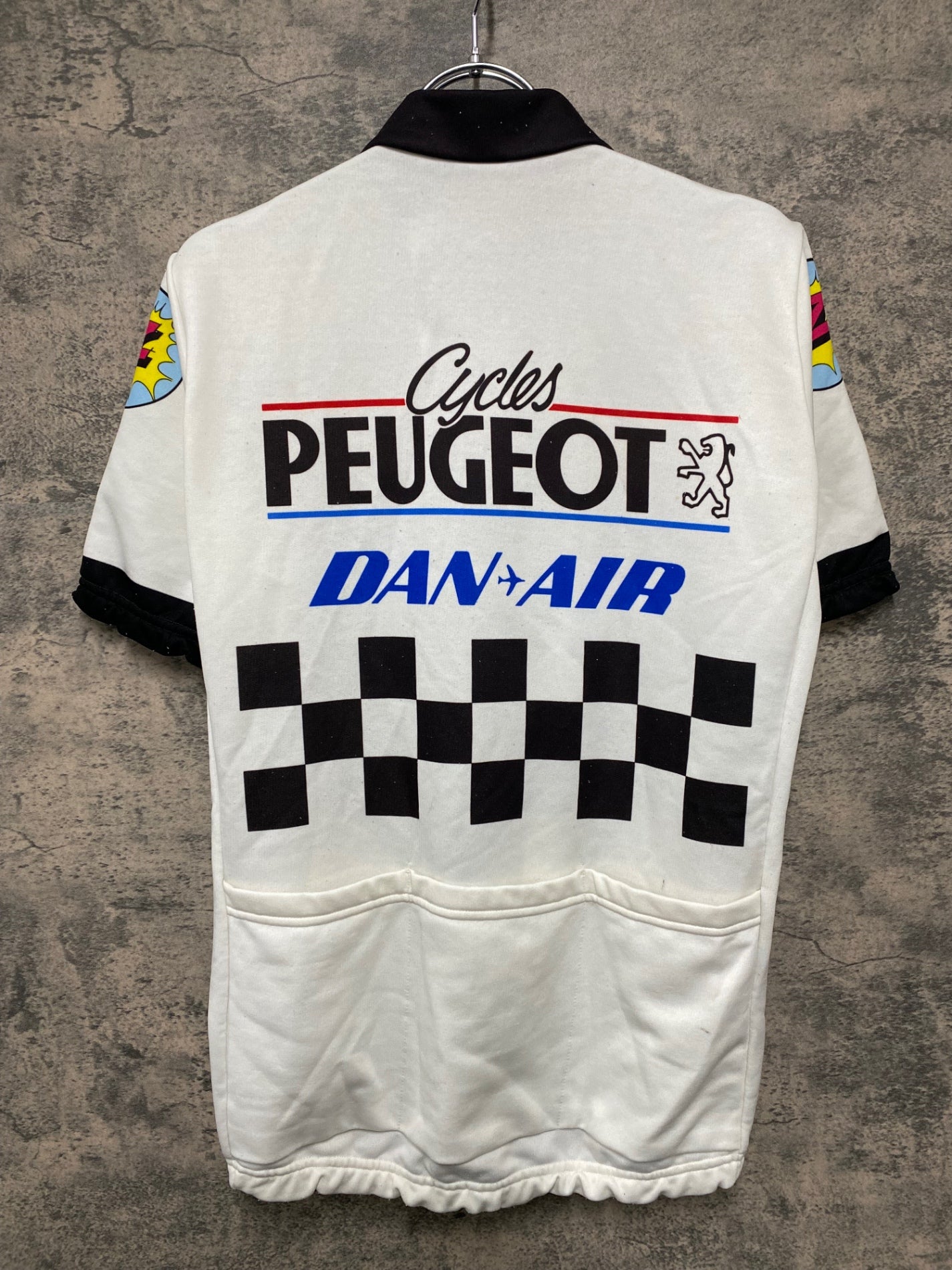 IT705 サンティーニ Santini 半袖サイクルジャージ DAN AIR PEUGEOT M